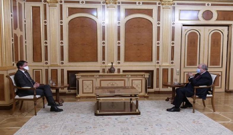 RA President met with the Ambassador of France to Armenia