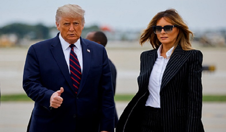 ԱՄՆ նախագահ Դոնալդ Թրամփը և նրա կինը՝ Մելանյան, վարակվել են կորոնավիրուսով