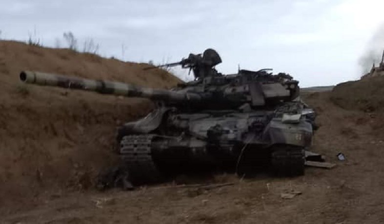 Սա էլ «Տ-90»-ը. տղերքը հեշտ էլ խփել են. Արծրուն Հովհաննիսյան