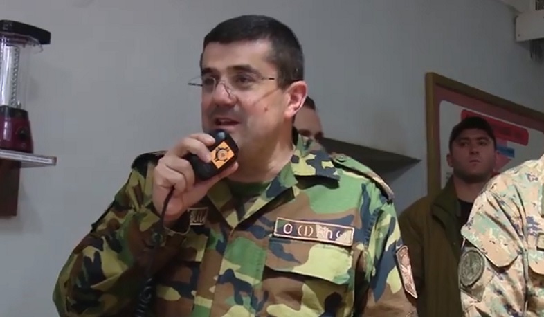 Մեկնում եմ առաջնագիծ՝ իմ բաժին մարտը մղելու․ ԱՀ նախագահ