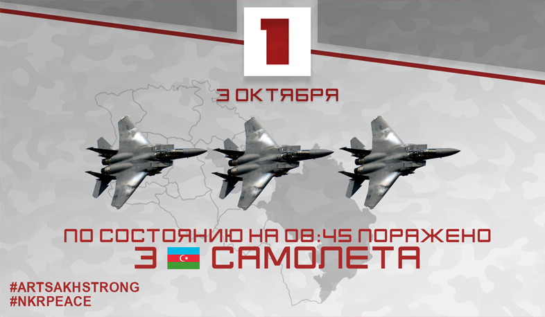 Еще 3 самолета. Уничтожение воздушных сил противника продолжается. Инфографика