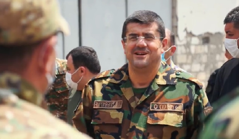 At the moment I am still on the front line․ President of Artsakh