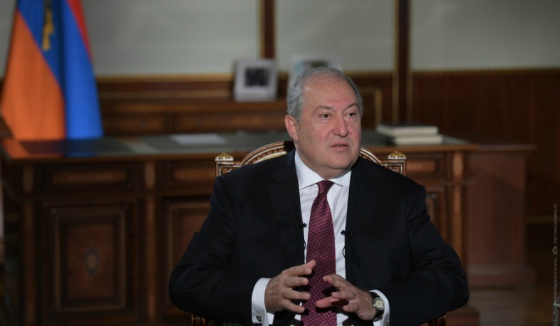 Our powerful and strong Diaspora is a genuine army, who supports the Homeland. RA President