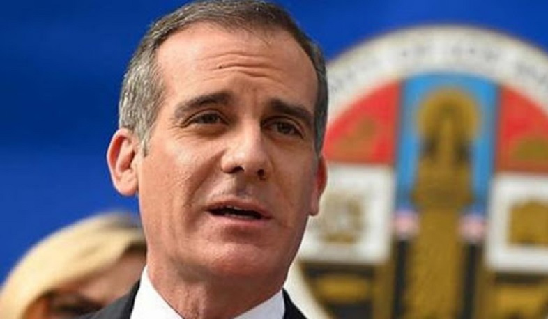 We stand by the Armenian people․ Mayor of Los Angeles