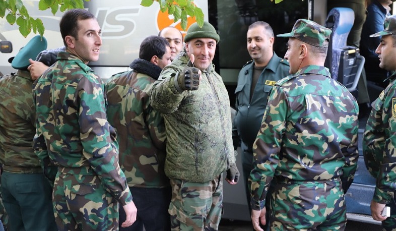 Քրեակատարողական ծառայության կամավորական համահավաք վաշտը մեկնել է ռազմաճակատ