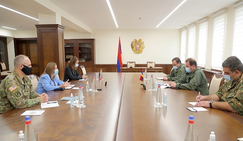 RA Minister of Defense received the US Ambassador to Armenia