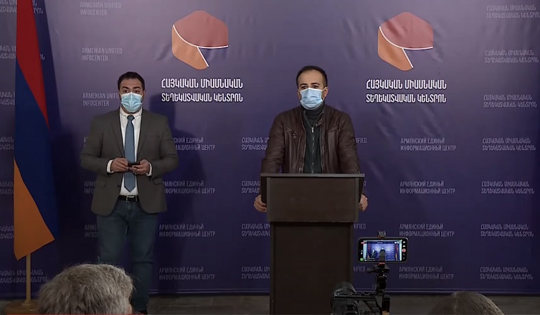 Пресс-конференция министра здравоохранения Армении Арсена Торосяна