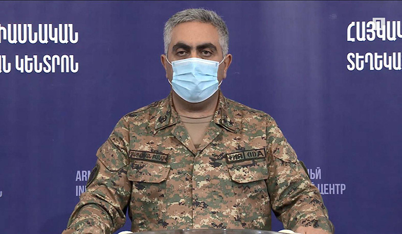 The Press Conference of the Armenian Defense Ministry Representative Artsrun Hovhannisyan-07-10-20. 21:00