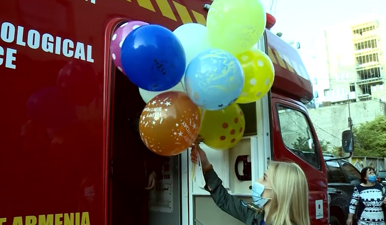 Խաղաղությունը՝ արցախցի երեխաների ծննդյան տոնի նվեր