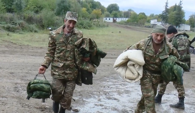 Our volunteers. The spokespeerson of the RA Ministry of Defense published a video