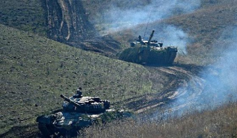 Подразделения Армии обороны НКР сбили 9 единиц бронетехники противника. Спикер МО