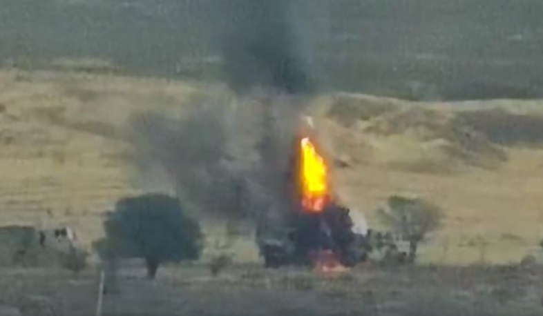 Ավտոշարասյան ոչնչացում. տեսանյութ