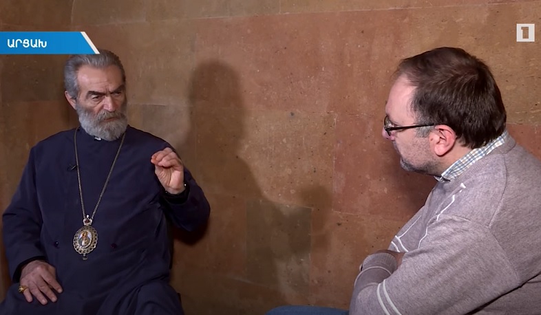 They fight against us with terrorists, we with nation. “Lurer” interview with the Head of the Artsakh Diocese