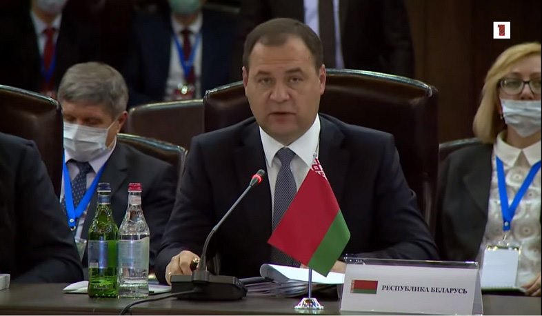 Выступление Премьер-министра Беларуси Романа Головченко на заседании Межправительственного совета ЕАЭС