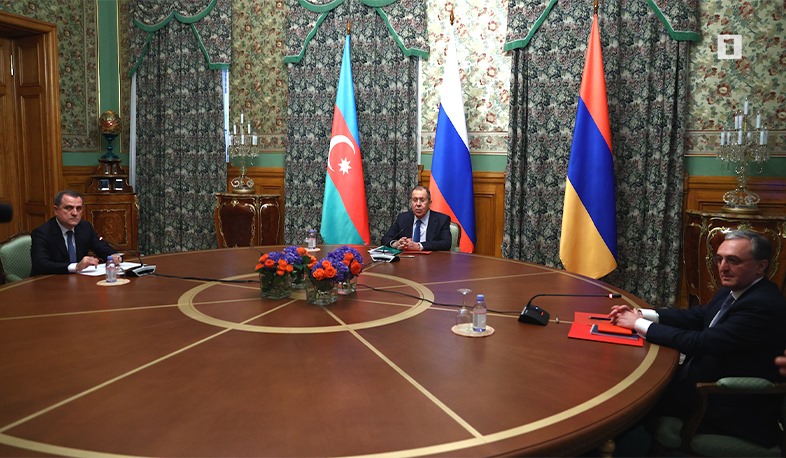 В Москве продолжается встреча министров иностранных дел Армении, Азербайджана и России
