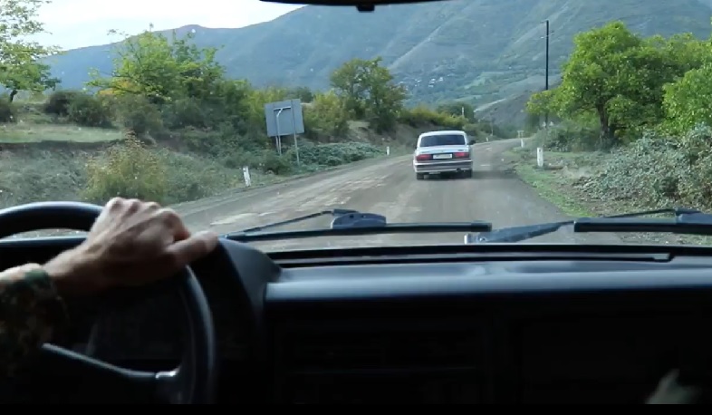 The film crew of the Defense Army is in Hadrut