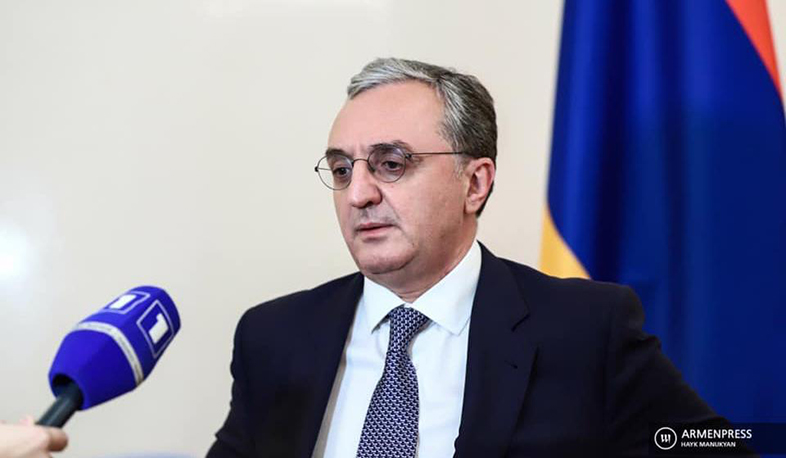 The first task is to end this crisis. Mnatsakanyan