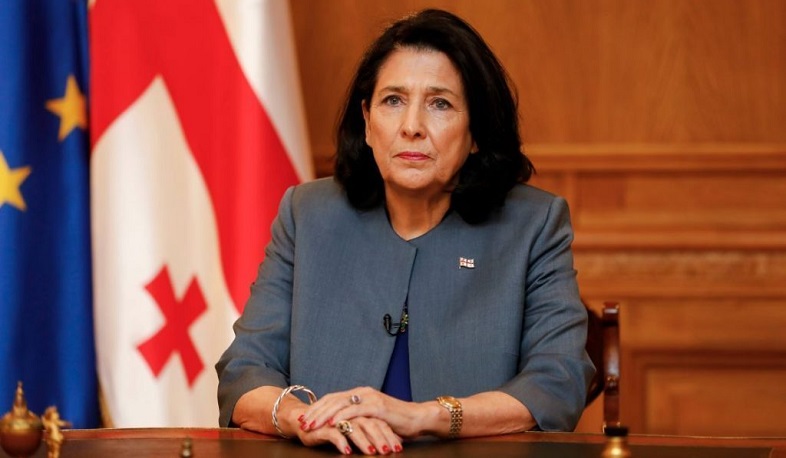 Президент Грузии поприветствовала договоренность о прекращении огня
