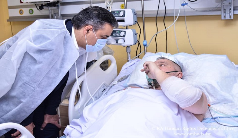 The Armenian Ombudsman visited the Russian journalist in 