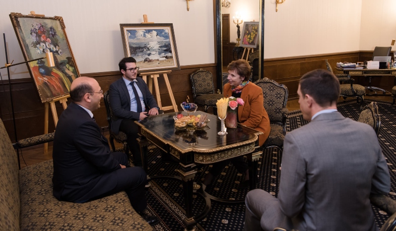 Դեսպան Տիգրան Մկրտչյանը Լատվիայի խորհրդարանի փոխխոսնակին ներկայացրել է Արցախի դեմ Ադրբեջանի իրականացրած ագրեսիան