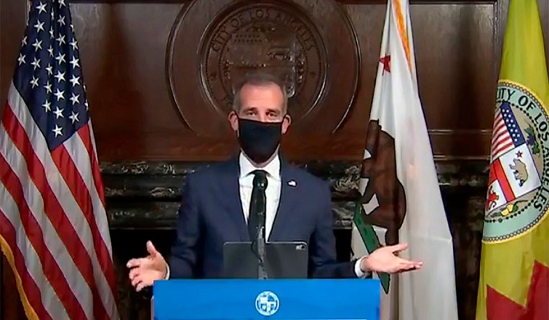 Լոս Անջելեսի քաղաքապետն աջակցում է Հայաստանին և Արցախին