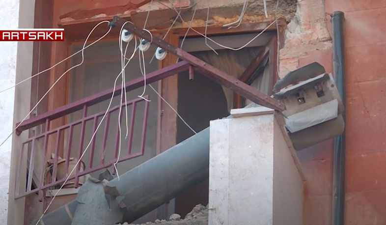 Cluster bombs in Stepanakert and other places in Nagorno-Karabakh found and defused