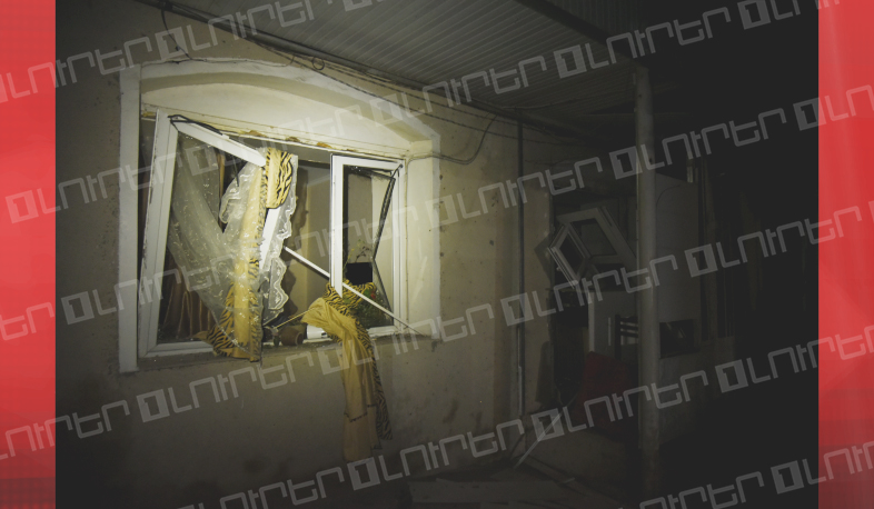 Civilian objects were targeted at night. Artsakh State Emergency Service