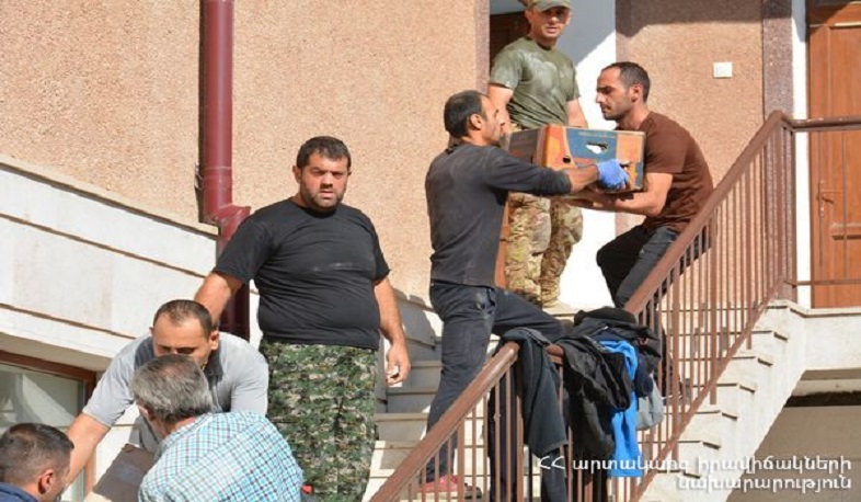 ԱԻՆ փրկարարներն Արցախում են