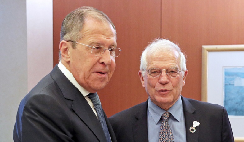 Lavrov and Borrell discussed the Karabakh conflict