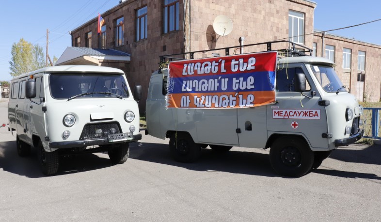 Վարդենիկցի գործարարը նյութական օգնություն է ցուցաբերել առաջնագծում մարտնչող Հայոց բանակին