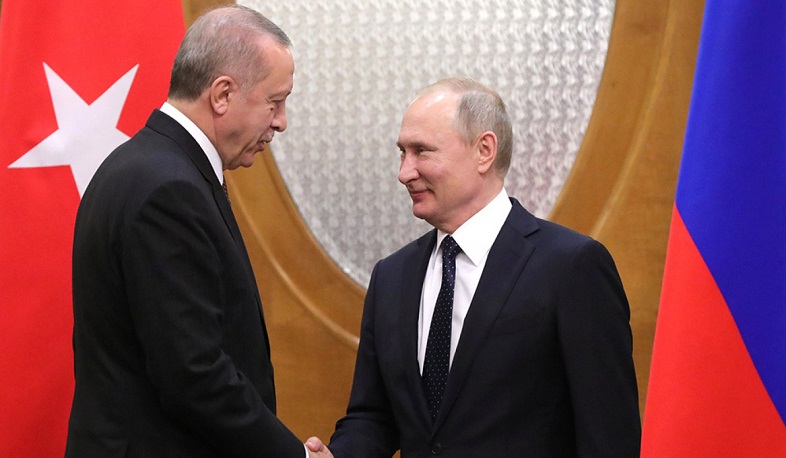 In a conversation with Erdogan, Putin expressed concern over the involvement of militants in the Karabakh conflict
