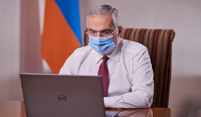 Մհեր Գրիգորյանը ՀԲ փոխնախագահին է ներկայացրել Ադրբեջանի ագրեսիայի հետևանքով Արցախում ստեղծված իրավիճակը