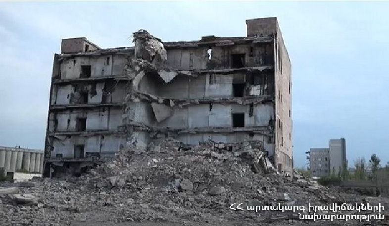 «Ձյունիկ սառնարան» շենքի պայթեցման անհրաժեշտությունը վերացել է