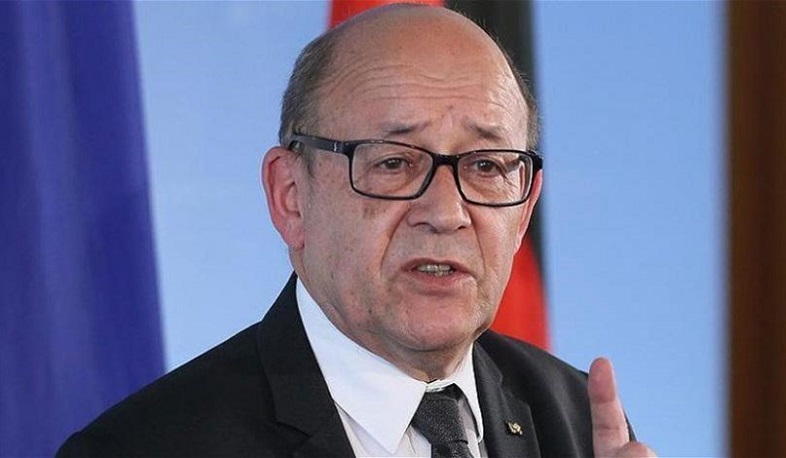 The only country that does not call for respecting the ceasefire is Turkey. French Foreign Minister
