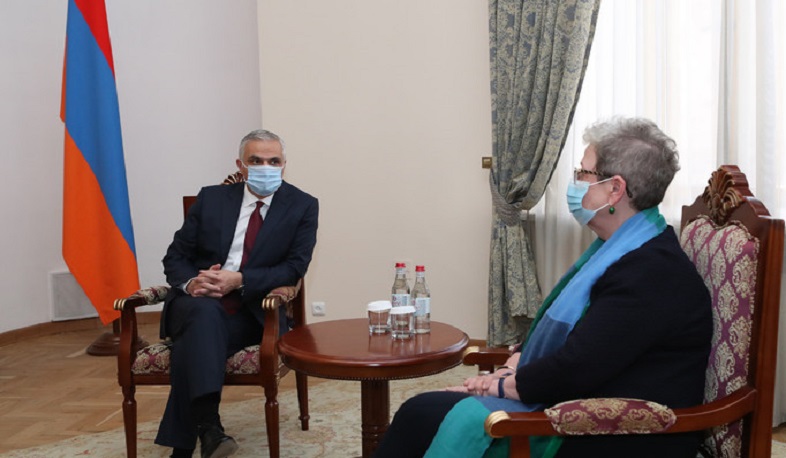 Տարածաշրջան ահաբեկչական խմբավորումների տեղափոխումը չի կարող անարձագանք մնալ միջազգային հանրության կողմից. փոխվարչապետը՝ ԵՄ դեսպանին