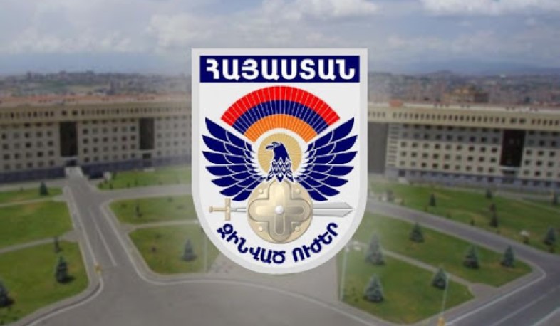 The RA Ministry of Defense reaffirms the agreement to maintain the humanitarian ceasefire