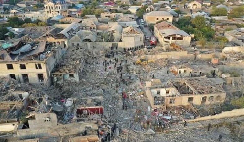 The Defense Army presented the legitimate military targets located in Ganja