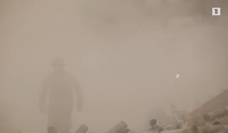 The situation on the front line calmed down. Poghosyan