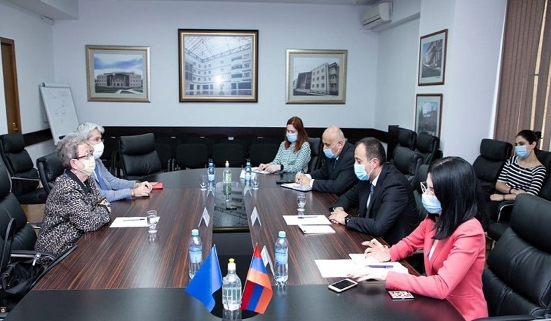 ՀՀ-ում ԵՄ դեսպանը Արսեն Թորոսյանի հետ հանդիպմանը պատրաստակամություն է հայտնել ԵՄ կողմից աջակցություն տրամադրել Հայաստանի առողջապահական համակարգին