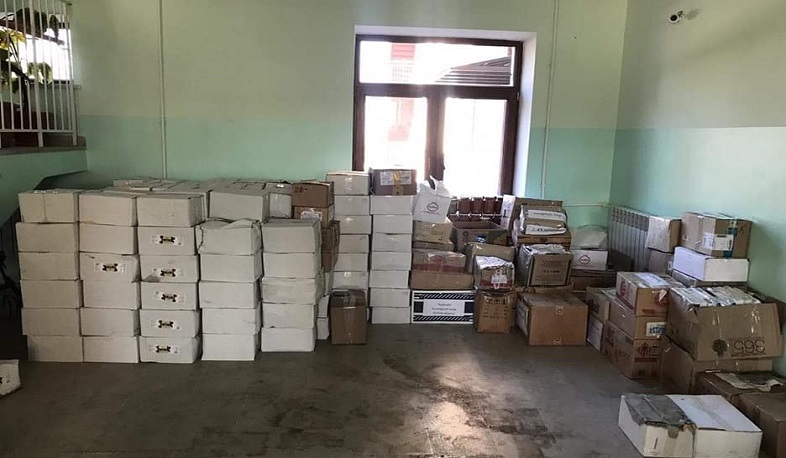 Արցախին հոգատարությամբ նվիրաբերված ապրանքը դասավորվում, տեսակավորվում, բաժանվում է. ԱԱՏՄ