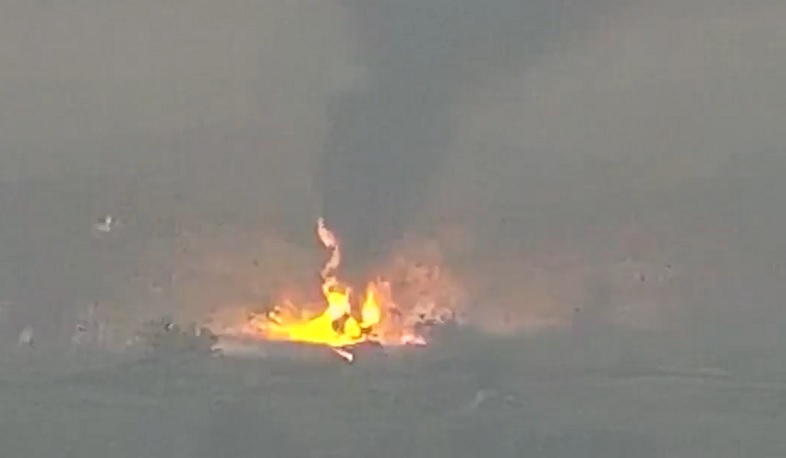 Հակառակորդի ավտոշարասյան և զրահատեխնիկայի ոչնչացումը. տեսանյութ