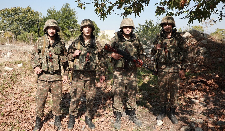 Защитники армянской государственности. Фотографии с передовой