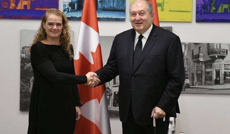 Երախտագիտություն եմ հայտնում Կանադայի կառավարությանը Թուրքիային ռազմական սարքավորումներ տրամադրելու արտոնագրից զրկելու որոշման համար. ՀՀ նախագահ