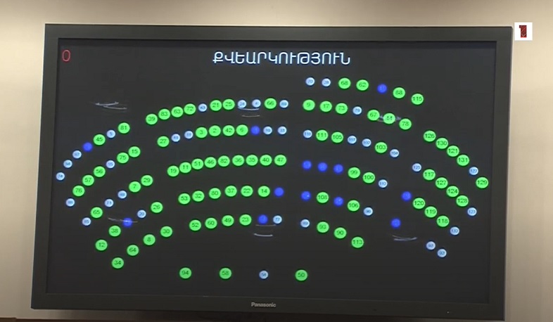 The National Assembly adopted the drafts presented at the special sitting