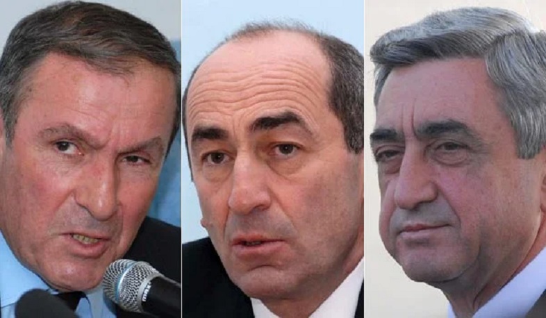 The former presidents of Armenia and Artsakh met