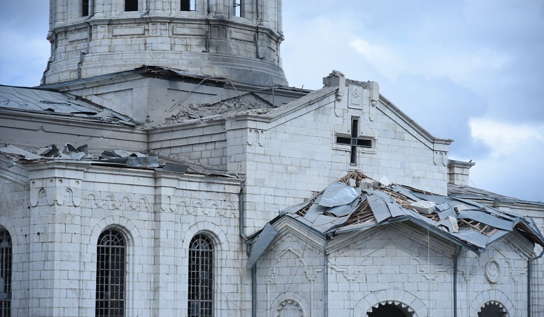 Защитник прав человека Арцаха опубликовал внеочередной доклад относительно азербайджанской атаки на храм Казанчецоц Шуши