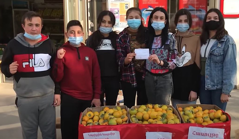 Տավուշի սահմանամերձ գյուղի երեխաները՝ Արցախի համար