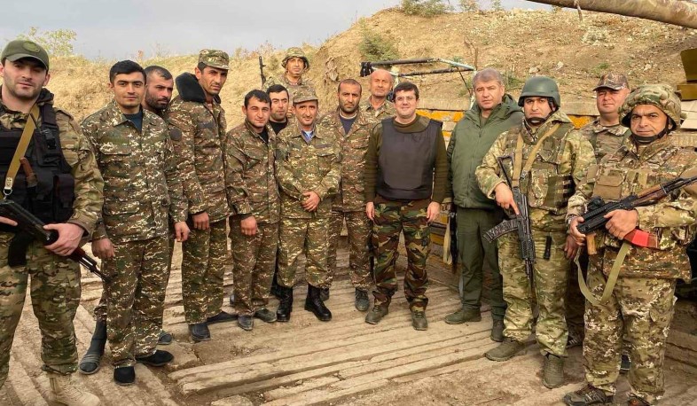 It is important that the troops' determination extends to the rear. Arayik Harutyunyan