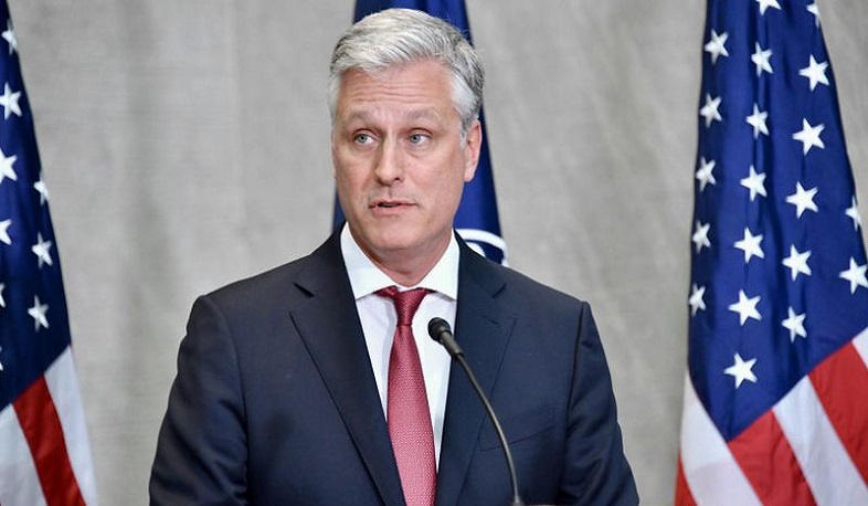 During the meeting with Bayramov, O'Brien stressed the need for an immediate ceasefire