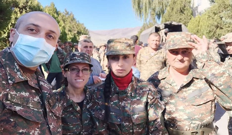 Լոռիի կամավորական ջոկատների զորավարժանքներին մասնակցում են նաև կանայք ու աղջիկներ. Անդրեյ Ղուկասյան